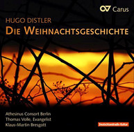 DISTLER ATHESINUS CONSORT BERLIN VOLLE - DIE WEIHNACHTSGESCHICHTE CD