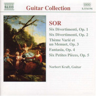 SOR /  KRAFT - GUITAR MUSIC OPP 1 - GUITAR MUSIC OPP 1-5 CD