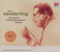 BRUCKNER MAHLER SANDERLING BERLINER ORCH - SANDERLING CONDUCTS: CD