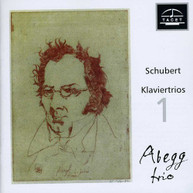 SCHUBERT ABEGG TRIO - SCHUBERT PIANO TRIOS 1 CD