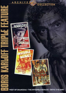 BORIS KARLOFF TRIPLE FEATURE DVD
