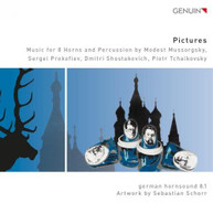 MUSSORGSKY PROKOFIEV ROESSLER KRAEMER - PICTURES - PICTURES-MUSIC CD