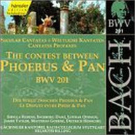BACH RILLING BACH ENSEMBLE - SECULAR CANTATAS BWV 201 CD