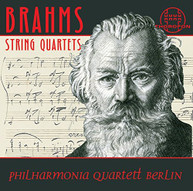 BRAHMS PHILHARMONIA QUARTETT BERLIN - DIE STREICHQUARTETTE CD