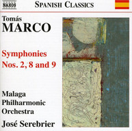 MARCO SEREBRIER MALAGA PHILHARMONIC ORCH - SYMPHONIES 2 & 8 & 9 CD