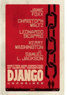 DJANGO UNCHAINED DVD