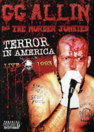 GG ALLIN - TERROR IN AMERICA: LIVE 1993 DVD