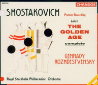 SHOSTAKOVICH ROZHDESTVENSKY RSP - GOLDEN AGE CD