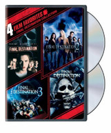 4 FILM FAVORITES: FINAL DESTINATION 1 -4 COLLECTION DVD