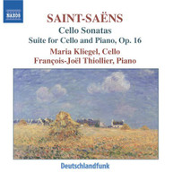 SAINT-SAENS /  THIOLLIER -SAENS / THIOLLIER - CELLO SONATAS 1 & 2 CD