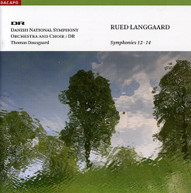 LANGGAARD DNSO THOMAS - SYMPHONIES 12 - SYMPHONIES 12-14 CD