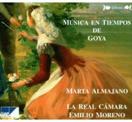 MORENO LA REAL CAMARA - MUSIC IN THE TIME OF GOYA CD