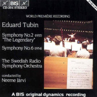 TUBIN JARVI SWEDISH RADIO ORCHESTRA - SYMPHONIES 2 & 6 CD