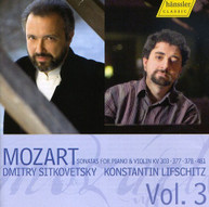 MOZART SITKOVETSKY LIFSCHITZ - VIOLIN SONATAS 3 CD