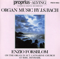 J.S. BACH FORSBLOM - ORGAN MUSIC CD