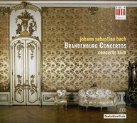 BACH CONCERTO KOLN - BRANDENBURG CONS 1 - BRANDENBURG CONS 1-6 CD
