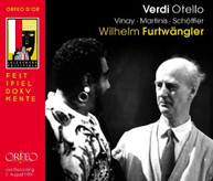 VERDI VINAY CHOIR & ORCHESTRA OF THE VIENNA - OTELLO (SALZBURG) CD