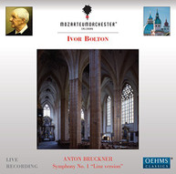 BRUCKNER BOLTON MOZARTEUM ORCH SALZBURG - SYM 1 CD