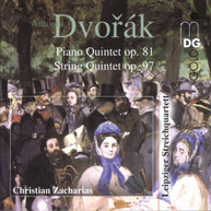 DVORAK RHODE ZACHARIAS LEIPZIG STRING QUART - PIANO QUINTET OP 81 CD