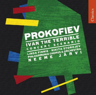 PROKOFIEV FINNIE STOROJEV PAOC JARVI - IVAN THE TERRIBLE: CD