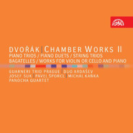 DVORAK GUARNERI TRIO PRAGUE SUK - CHAMBER WORKS 2 CD