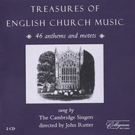 CAMBRIDGE SINGERS - TREASURES OF ENGLISH CHURCH MUSIC CD