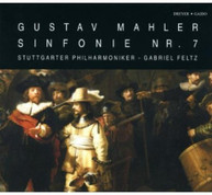 MAHLER STUTTGART PHILHARMONIC ORCH FELTZ - SYMPHONY NO. 7 CD