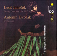 JANACEK DVORAK LEIPZIG STRING QUARTET - STRING QUARTETS 1 & 2 CD