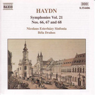 HAYDN /  NICOLAUS ESTERHAZY SINFONIA / BELA DRAHOS - SYMPHONIES VOL 21 CD