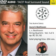 BEETHOVEN AURYN QUARTET - STRING QUARTETS 3 DVD