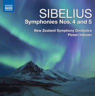 SIBELIUS /  NZSO / INKINEN - SYMPHONIES 4 & 5 CD