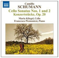 CAMILLO SCHUMANN /  KLIEGEL / PIEMONTESI - CELLO SONATAS 1 & 2 CD