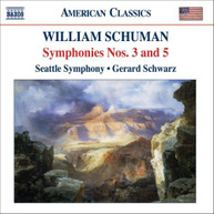 SCHUMAN SEATTLE SYMPHONY SCHWARZ - SYMPHONIES 3 & 5 CD