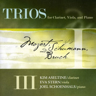 MOZART SCHUMANN BRUCH ASELTINE STERN - TRIOS FOR CLARINET VIOLA CD