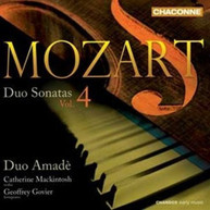 MOZART DUO AMADE - DUO SONATAS 4 CD