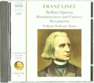 LISZT WOLFRAM - PIANO EDITION 3 CD