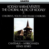 KODALY SZABO CANTEMUS - CHORAL MUSIC CD