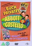 ABBOTT AND COSTELLO - BUCK PRIVATES / ONE NIGHT IN THE TROPICS (UK) DVD
