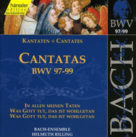 BACH GACHINGER KANTOREI RILLING - SACRED CANTATAS BWV 97 - SACRED CD