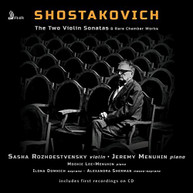 SHOSTAKOVICH SASHA ROZHDESTVENSKY - VIOLIN SONATA OP.134 UNFINISHED CD