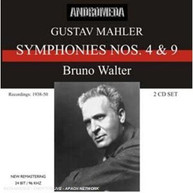 MAHLER WALTER - SINFONIEN 4 & 9 ADAGIO 5 CD