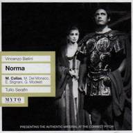 BELLINI MONACO MODESTI CALLAS SERAFIN - NORMA CD