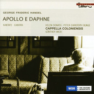 HANDEL CAPPELLA COLONIENSIS DONATH RUNGE - APOLLO E DAPHNE CD
