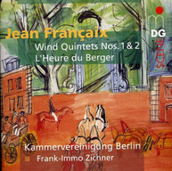 FRANCAIX BERLIN CHAMBER ENSEMBLE ZICHNER - WIND QUINTET NO 1 WIND CD