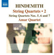 HINDEMITH /  AMAR QUARTET - STRING QUARTETS NOS 5 & 6 & 7 CD