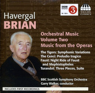 BRIAN BBC SCOTTISH SYM ORCH WALKER - ORCHESTRAL MUSIC 2 CD
