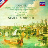HANDEL MARRINER AMF - FIREWORKS & WATER MUSIC CD