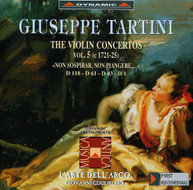 TARTINI - VIOLIN CONCERTOS 5 CD
