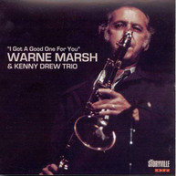 WARNE MARSH - I GOD A GOOD ONE FOR YOU (IMPORT) CD