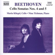 BEETHOVEN /  KLIEGEL / TICHMAN / ZIMMERMANN - MUSIC FOR CELLO & PIANO 3 CD